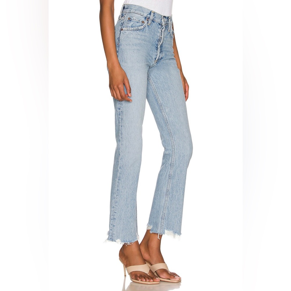 Agolde Light Blue Boot Cut Jeans